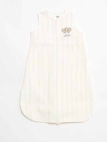 Saco de dormir con cremallera sin mangas 'Disney' 'Stitch' de terciopelo