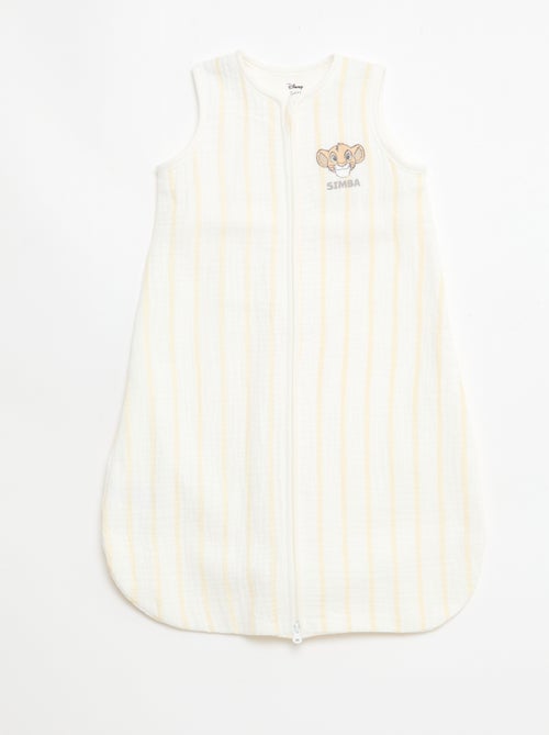 Saco de dormir con cremallera sin mangas 'Disney' 'Simba' en terciopelo - Kiabi Saco de dormir con cremallera sin mangas 'Disney' 'Simba' en terciopelo - Kiabi