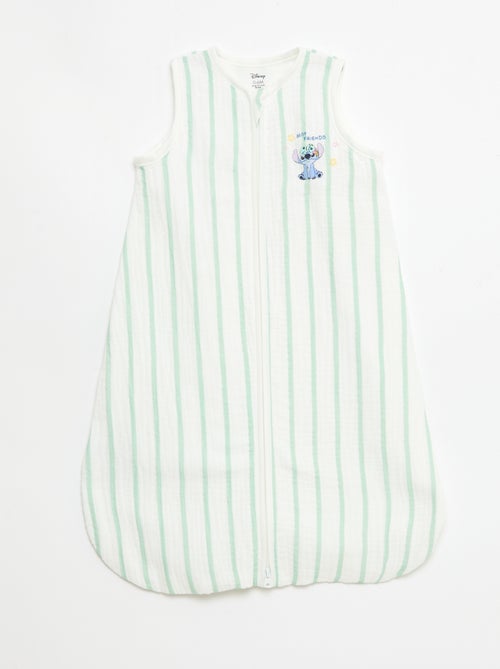 Saco de dormir con cremallera sin mangas 'Disney' 'Stitch' en terciopelo - Kiabi Saco de dormir con cremallera sin mangas 'Disney' 'Stitch' en terciopelo - Kiabi