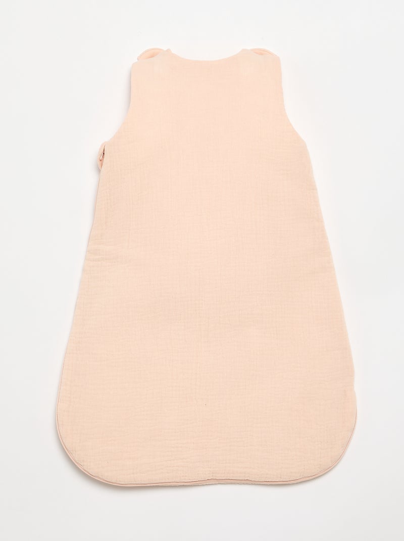 Saco de dormir con cuello de fantasía Rosa - Kiabi