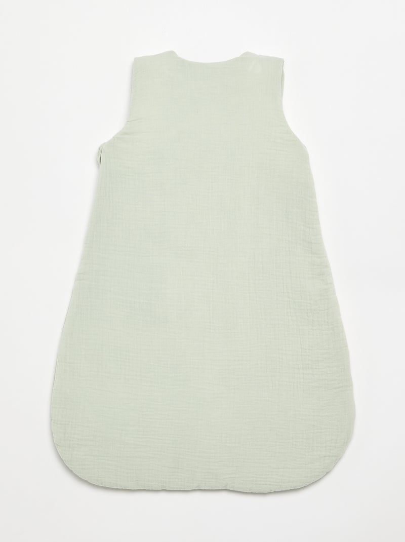 Saco de dormir con cuello de fantasía Verde - Kiabi