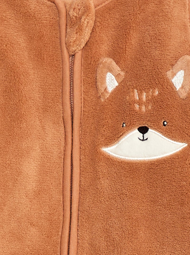 Saco de dormir con mangas desmontables TOG 3 Marron - Kiabi