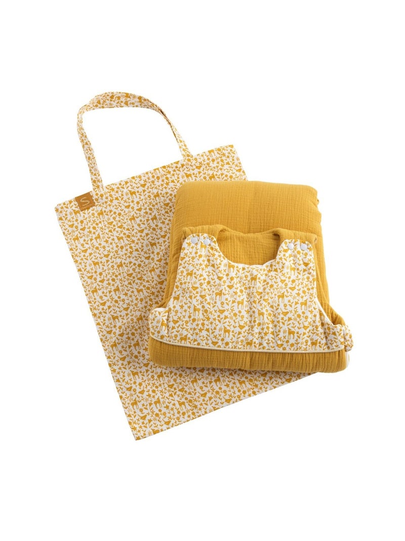 Saco de dormir de algodón - SAUTHON Amarillo - Kiabi