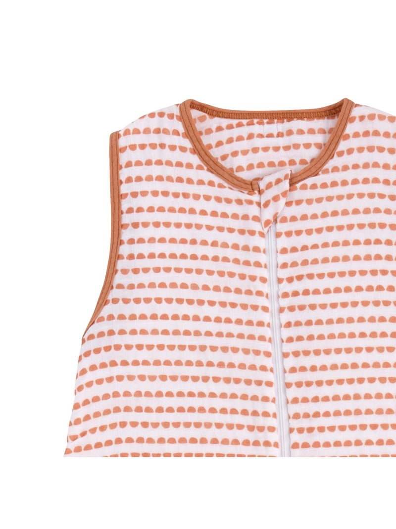 Saco de dormir de algodón - SAUTHON Blanco Naranja - Kiabi