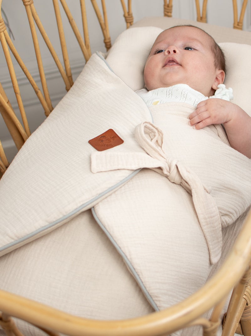Saco de dormir de algodón, jeanne | SEVIRA KIDS Beige - Kiabi