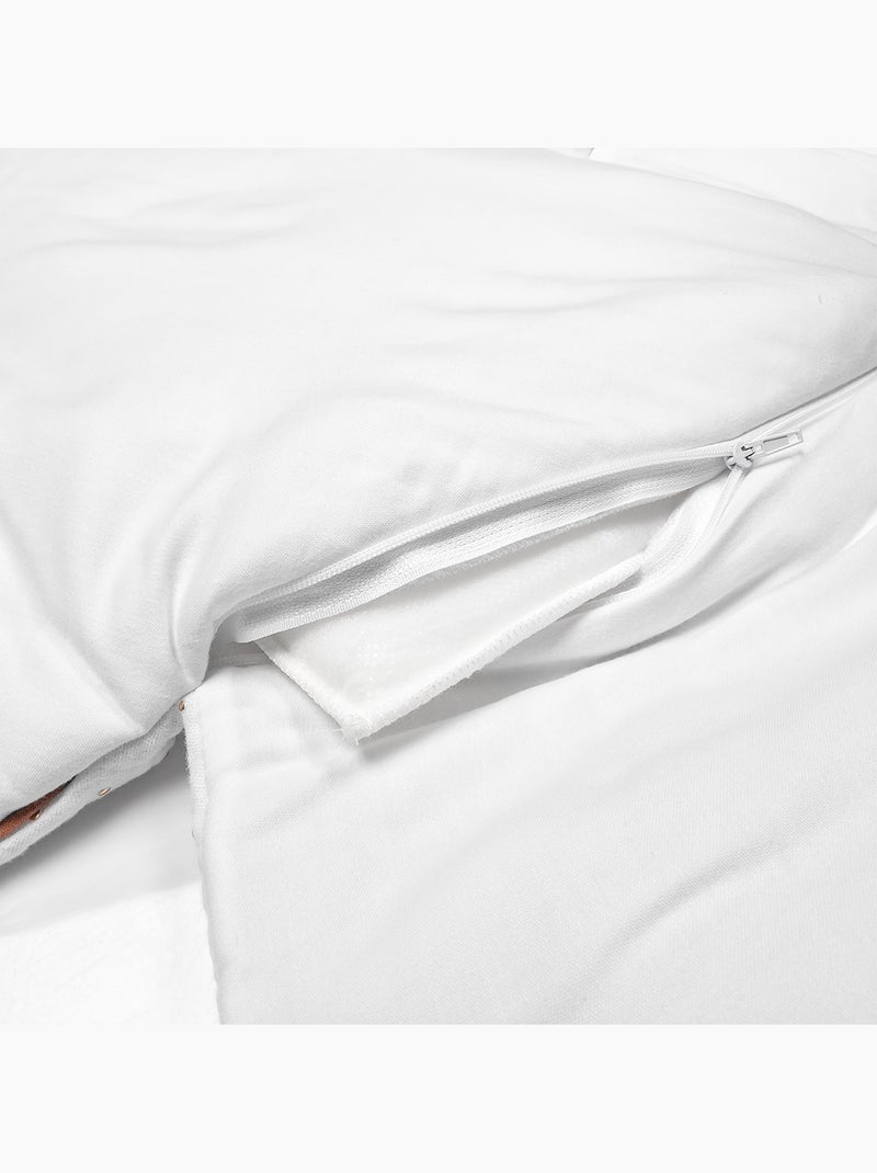 Saco de dormir de algodón, jeanne | SEVIRA KIDS Blanco dorado - Kiabi