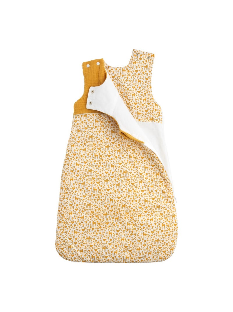 Saco de dormir de algodón para - SAUTHON Blanco Amarillo - Kiabi
