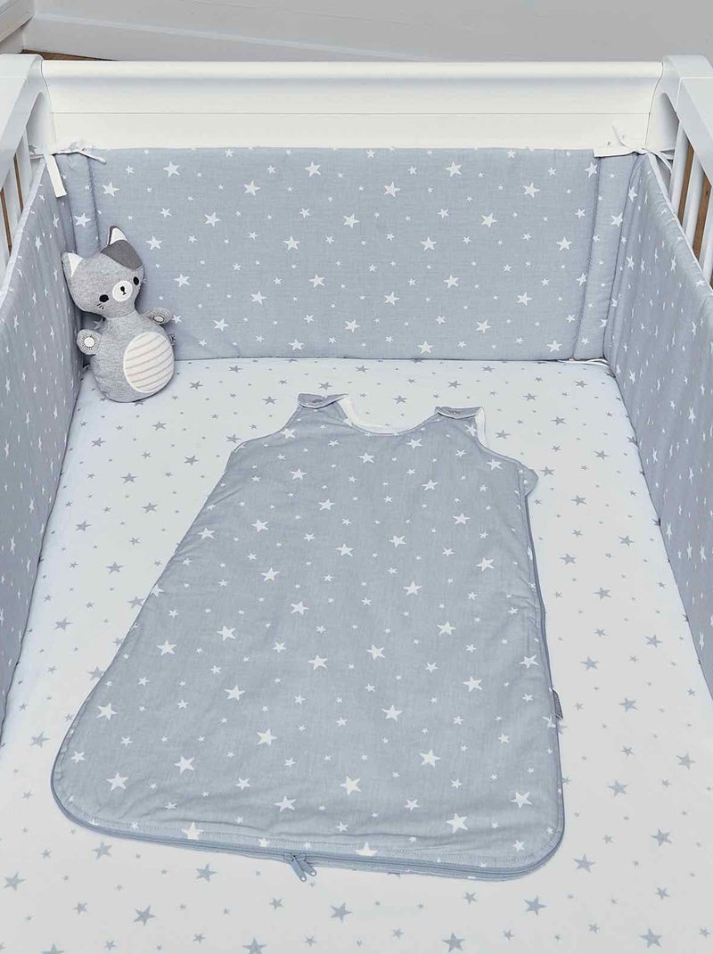 Saco de dormir de algodón stella | SEVIRA KIDS Gris - Kiabi