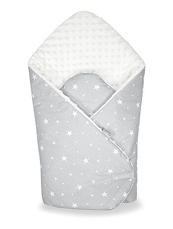 Saco de dormir de arrullo minky reversible, stella | SEVIRA KIDS