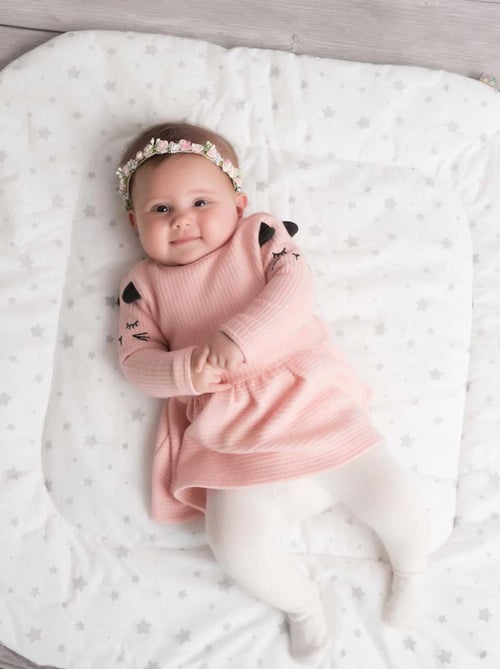 Saco de dormir de arrullo minky reversible, stella | SEVIRA KIDS - Kiabi