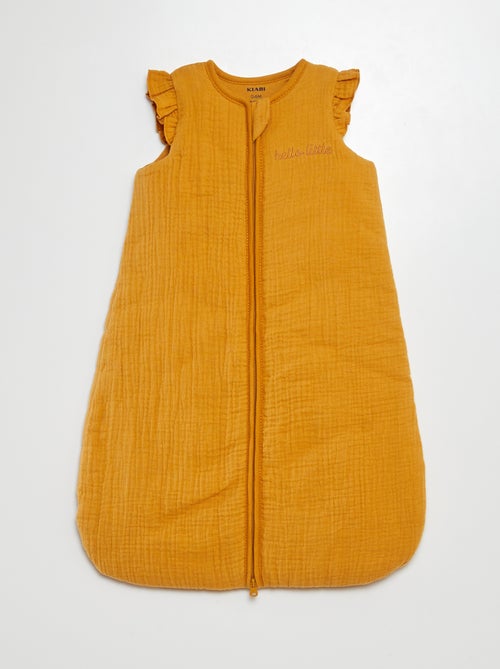 Saco de dormir de doble gasa de algodón sin mangas TOG 2 - Kiabi