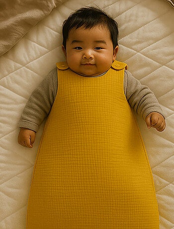 Saco de dormir de invierno de algodón orgánico