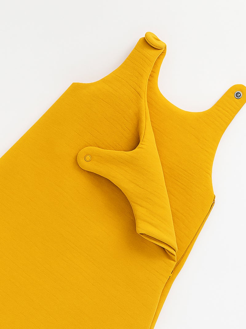 Saco de dormir de invierno de algodón orgánico Beige arcilla - Kiabi