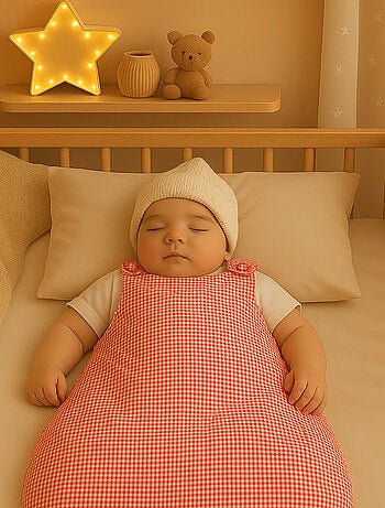 Saco de dormir de invierno de algodón orgánico