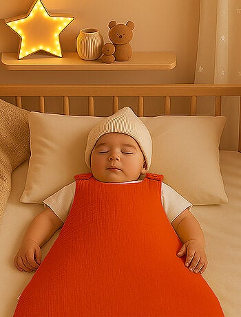 Saco de dormir de invierno de algodón orgánico