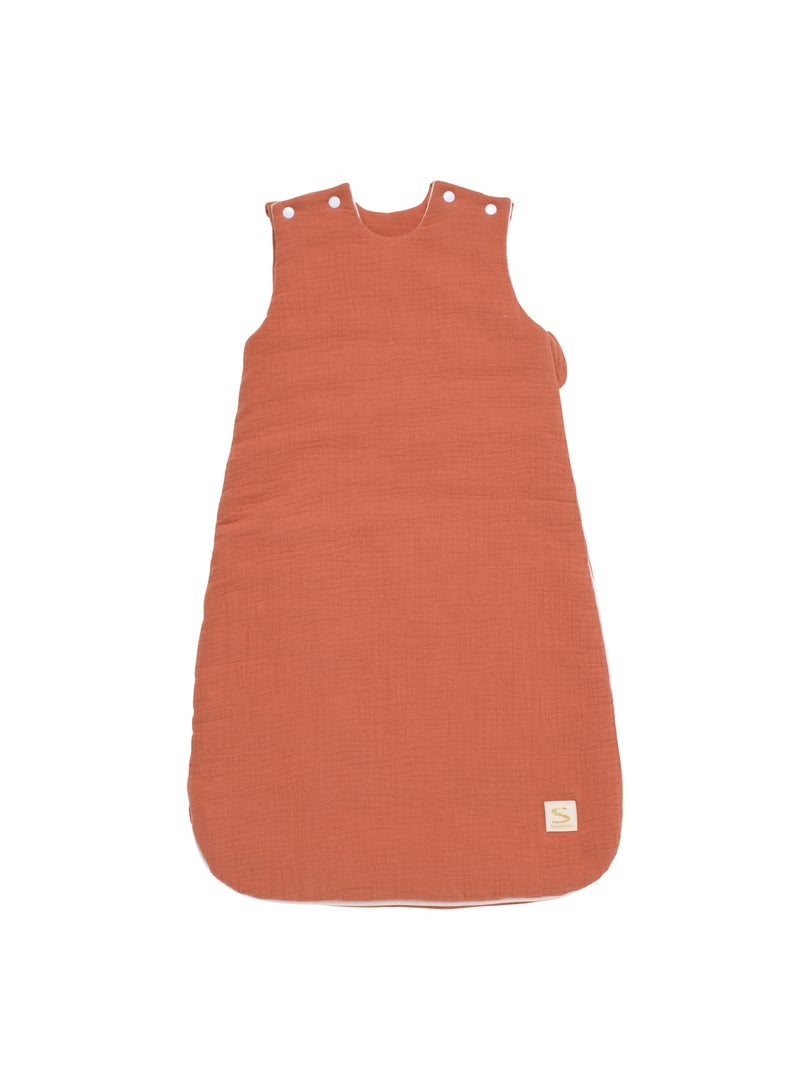 Saco de dormir de invierno para bebé de gasa doble de algodón y su edredón de - SAUTHON Rojo - Kiabi