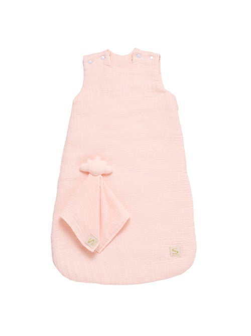 Saco de dormir de invierno para bebé de gasa doble de algodón y su edredón de - SAUTHON - Kiabi