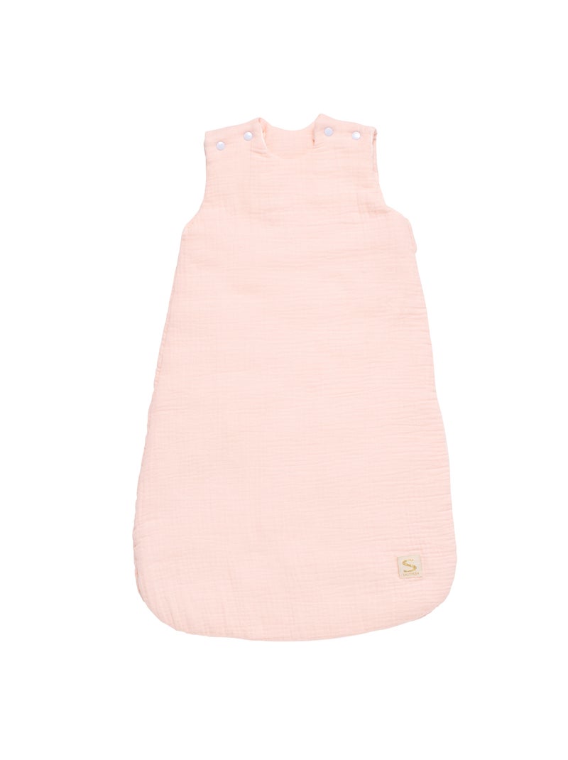 Saco de dormir de invierno para bebé de gasa doble de algodón y su edredón de - SAUTHON Rosa - Kiabi