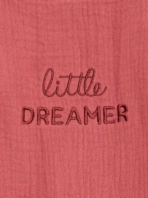 Saco de dormir de muselina de algodón con mangas desmontables TOG 2,5 - Kiabi