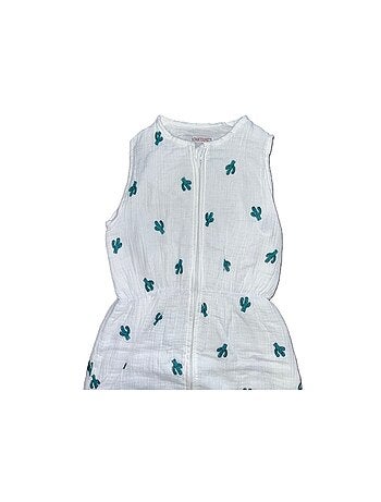 Saco de dormir de muselina ligero "CACTUS" LES CHATOUNETS
