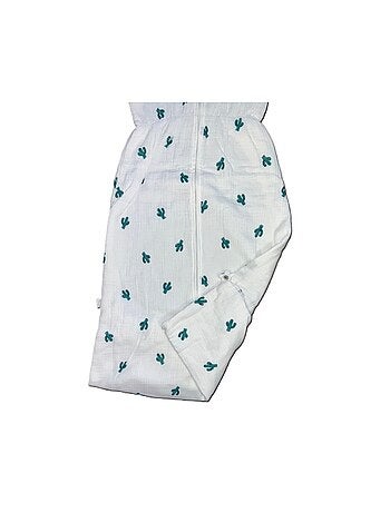 Saco de dormir de muselina ligero "CACTUS" LES CHATOUNETS