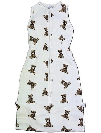 Saco de dormir de muselina ligero "Oso" Les Chatounets