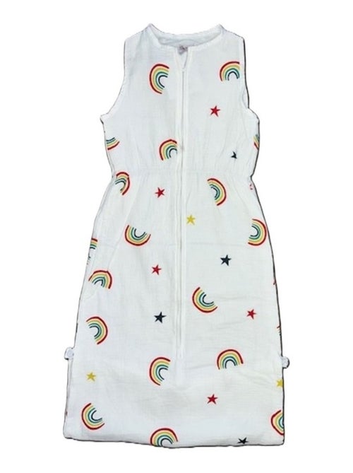 Saco de dormir de muselina ligero "RAINBOW" Les Chatounets - Kiabi