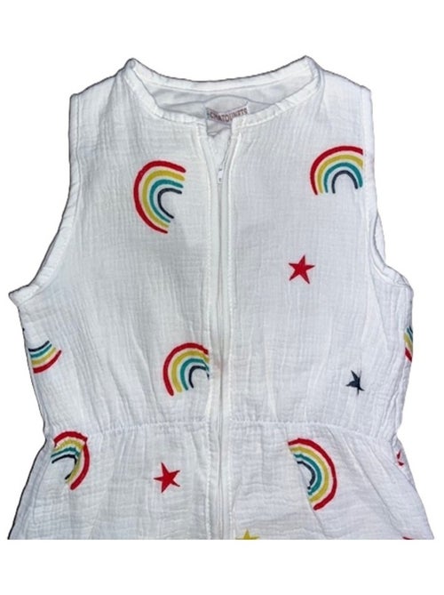 Saco de dormir de muselina ligero "RAINBOW" Les Chatounets - Kiabi