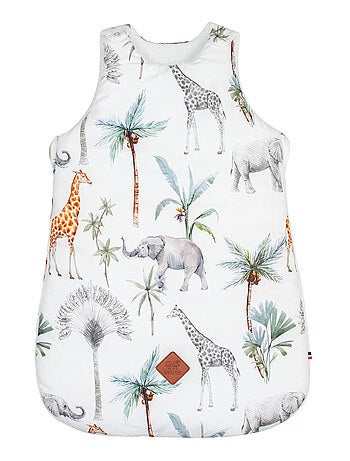 Saco de dormir de satén de algodón sin mangas tog 2, safari - SEVIRA KIDS