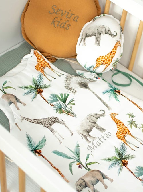 Saco de dormir de satén de algodón sin mangas tog 2, safari | SEVIRA KIDS - Kiabi