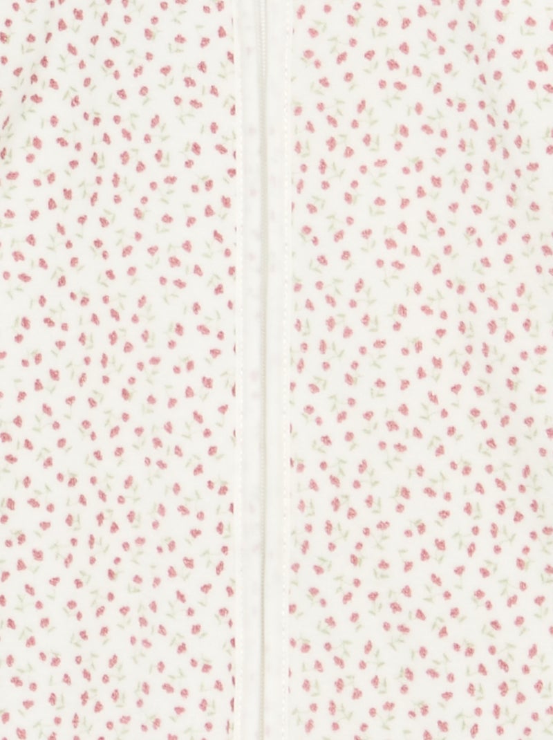Saco de dormir de terciopelo Blanco - Kiabi
