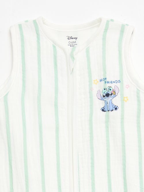 Saco de dormir de terciopelo 'Disney' 'Stitch' con cremallera y sin mangas - Kiabi