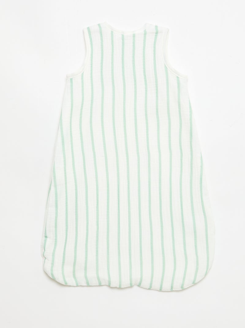 Saco de dormir de terciopelo 'Disney' 'Stitch' con cremallera y sin mangas Verde - Kiabi