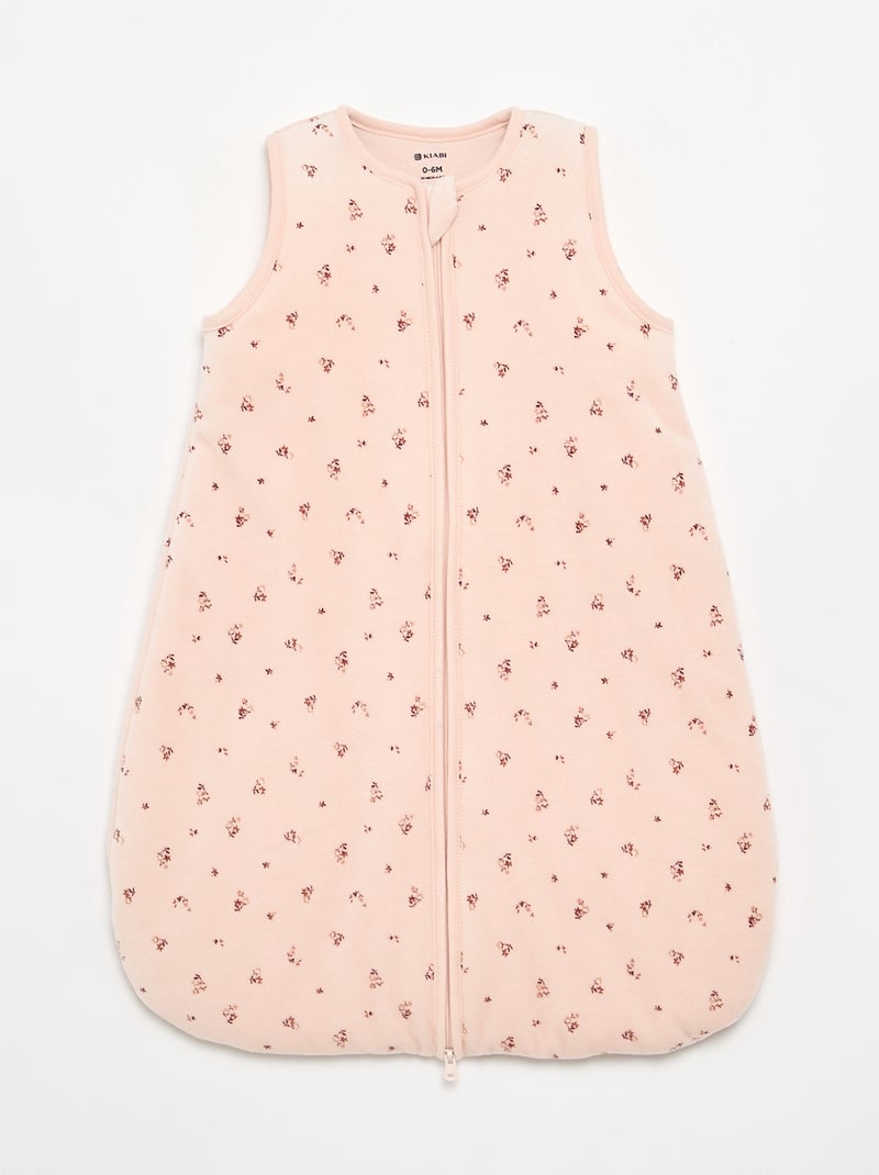 Saco de dormir de terciopelo Rosa - Kiabi