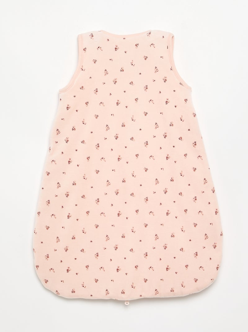 Saco de dormir de terciopelo Rosa - Kiabi