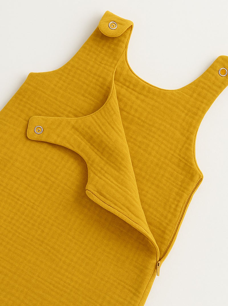 Saco de dormir de verano de algodón orgánico Beige arcilla - Kiabi