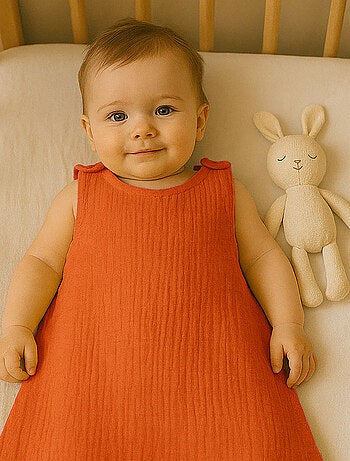 Saco de dormir de verano de algodón orgánico