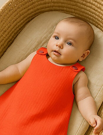 Saco de dormir de verano de algodón orgánico