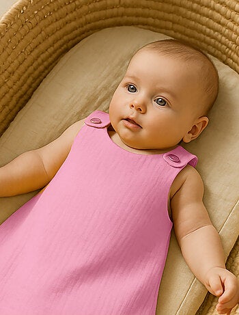 Saco de dormir de verano de algodón orgánico