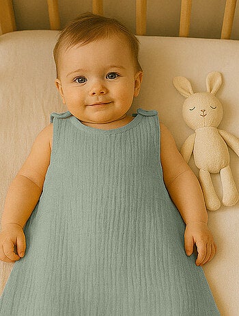 Saco de dormir de verano de algodón orgánico