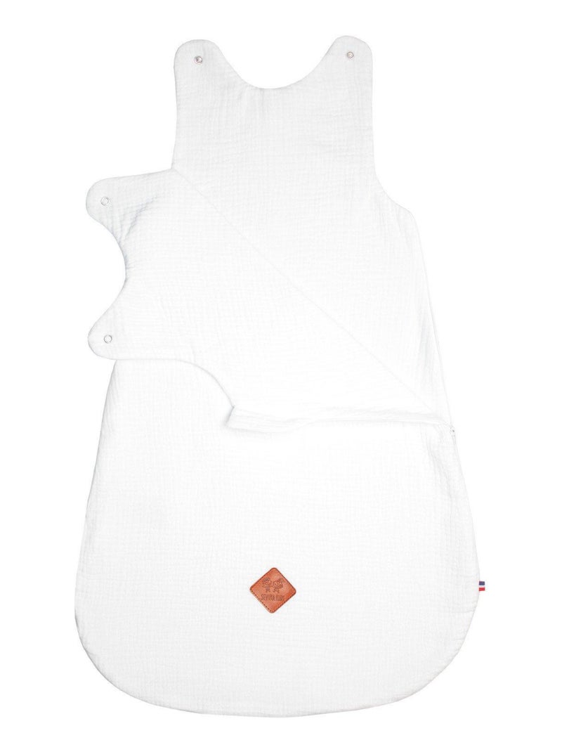 Saco de dormir de verano en gasa de algodón - tog 0.5 | SEVIRA KIDS Blanco - Kiabi