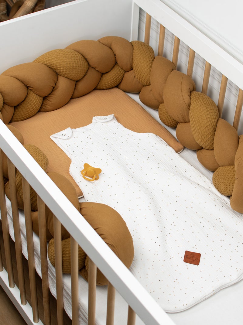 Saco de dormir de verano en gasa de algodón - tog 0.5 | SEVIRA KIDS Blanco dorado - Kiabi