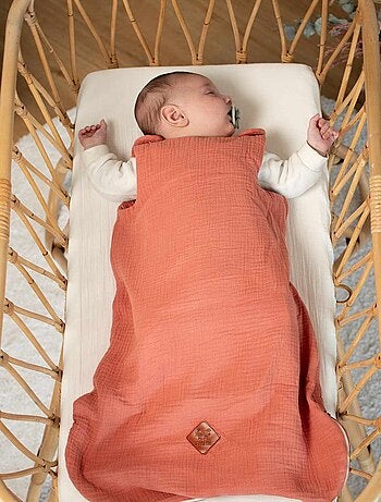 Saco de dormir de verano en gasa de algodón - tog 0.5 | SEVIRA KIDS