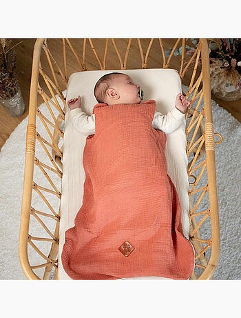 Saco de dormir de verano en gasa de algodón - tog 0.5 | SEVIRA KIDS