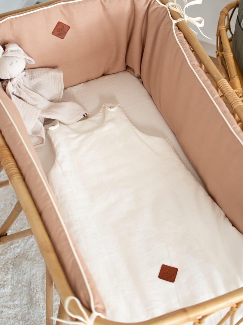 Saco de dormir de verano en lino lavado - tog 1 | SEVIRA KIDS Verde agua - Kiabi