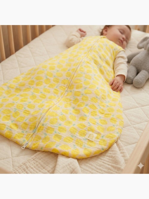 Saco de dormir de verano para bebé de gasa doble de algodón - SAUTHON - Kiabi Saco de dormir de verano para bebé de gasa doble de algodón - SAUTHON - Kiabi
