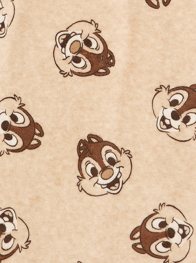 Saco de dormir 'Disney' de terciopelo Beige - Kiabi