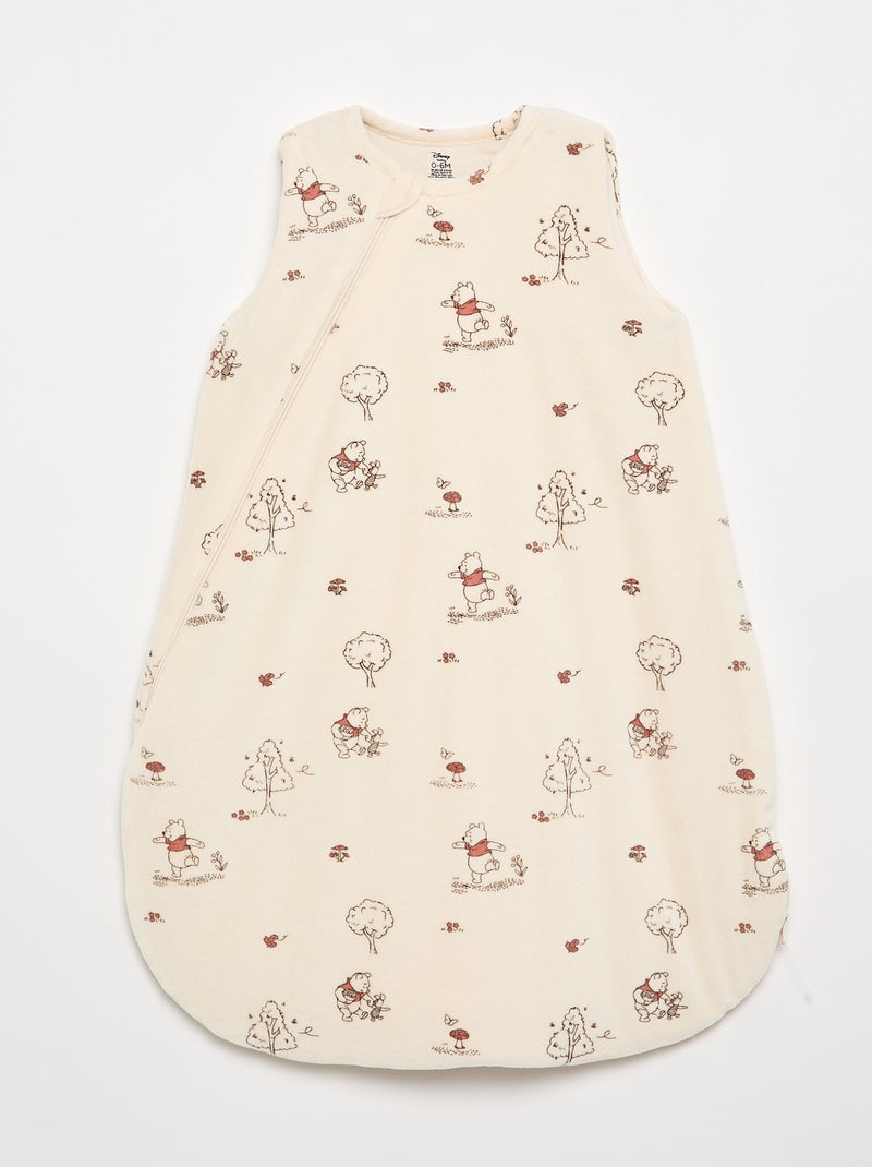 Saco de dormir 'Disney' de terciopelo Blanco - Kiabi