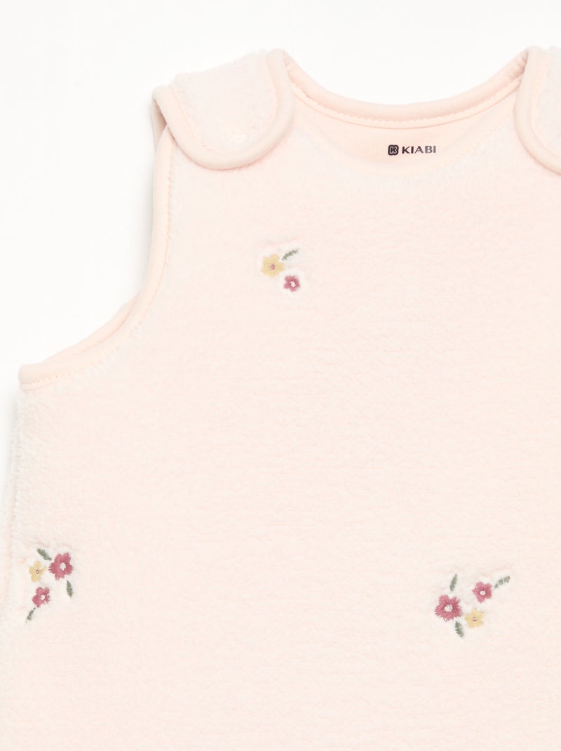 Saco de dormir estampado sin mangas Blanco - Kiabi