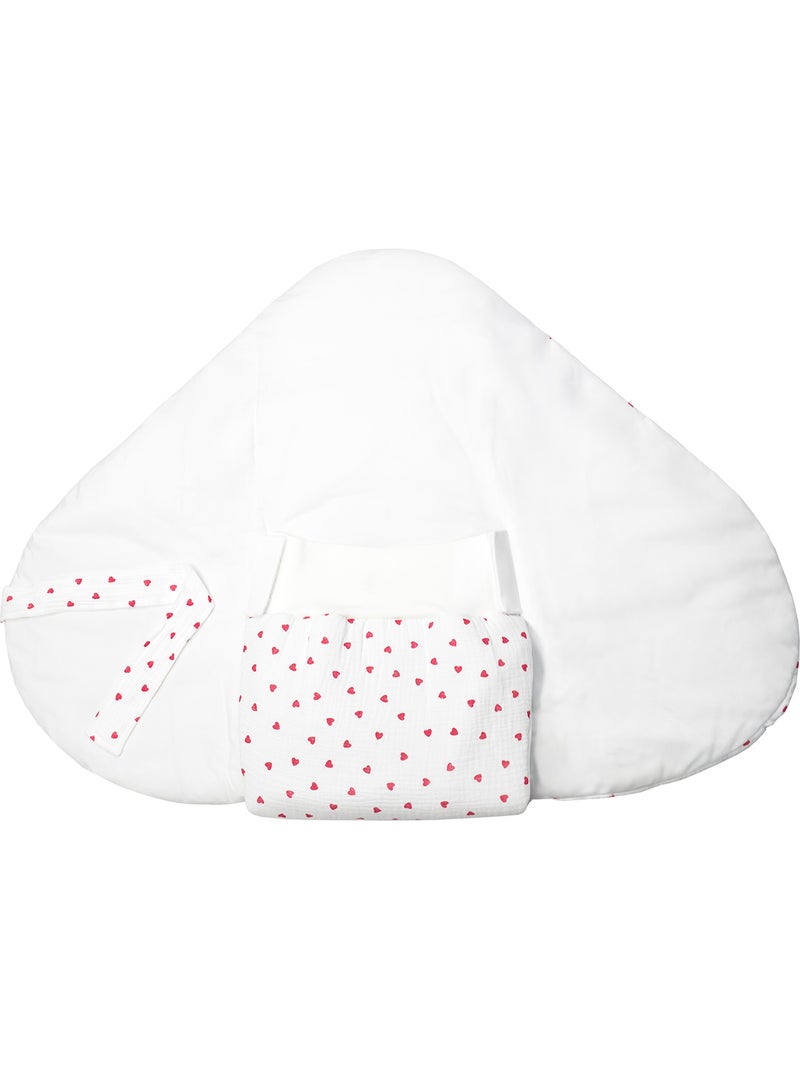 Saco de dormir evolutivo para bebé de doble gasa | SEVIRA KIDS Rojo - Kiabi